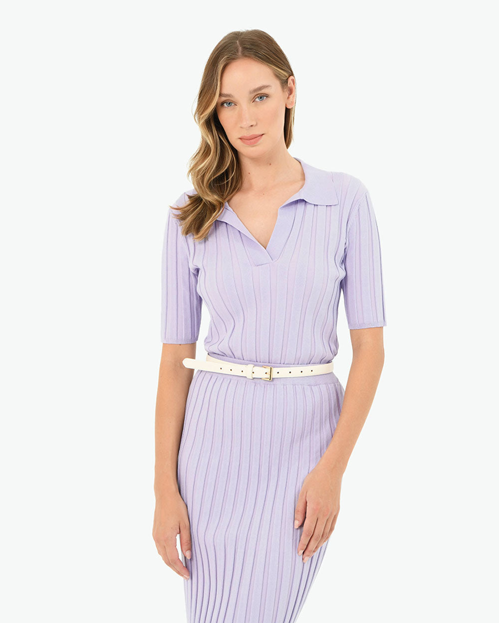 Manhattan Polo Knit Top