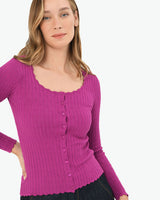 Kasey Scoop Knit Top