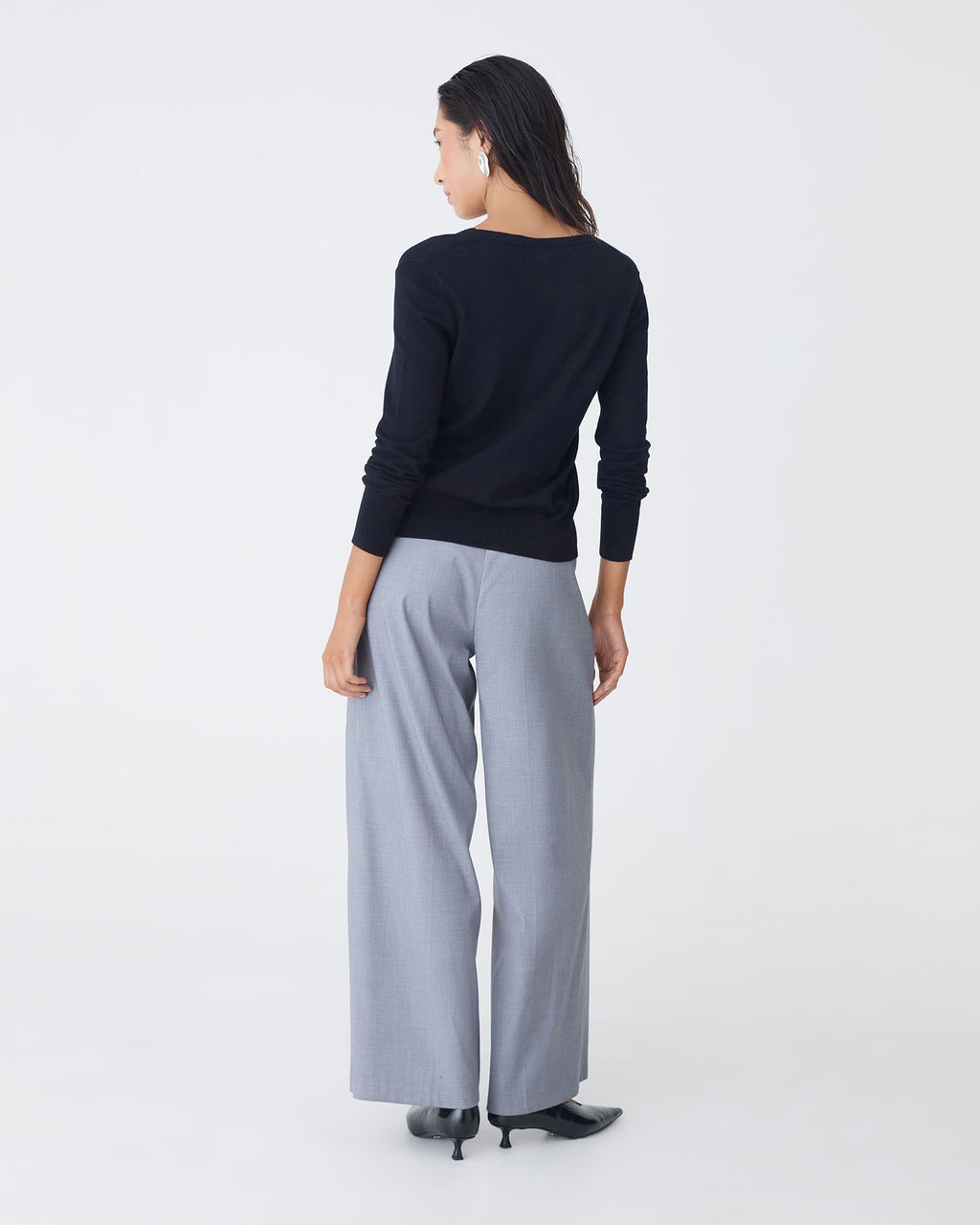 Nicolette V-Neck Knit Cardigan