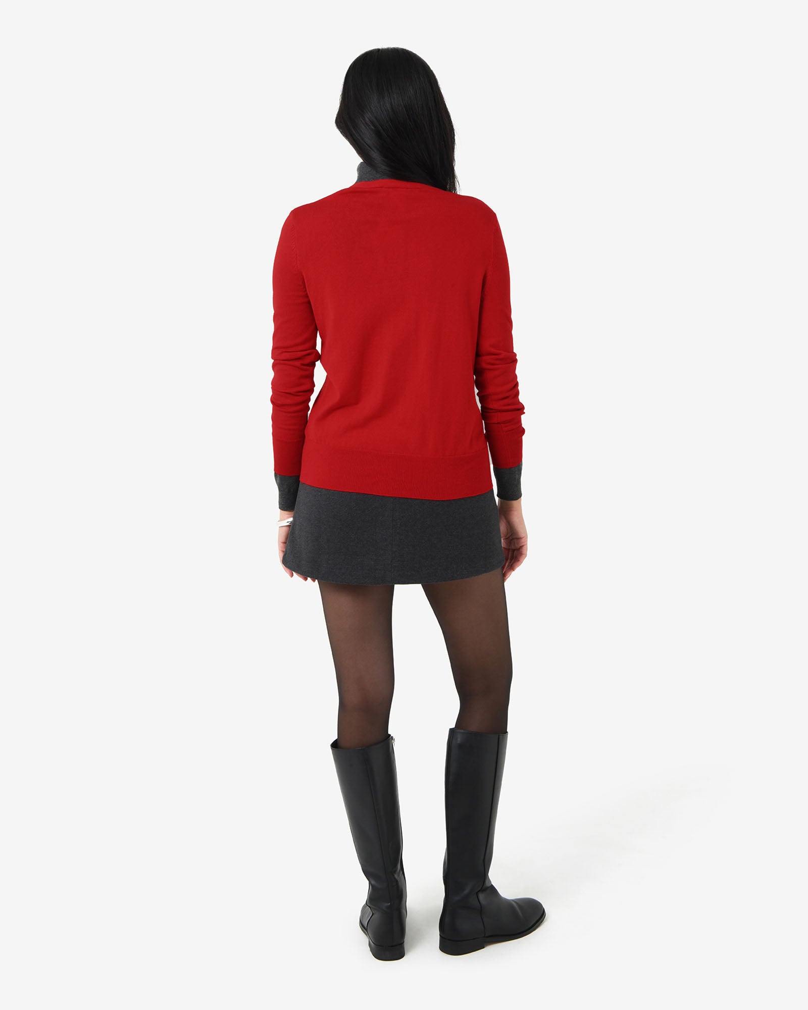 Nicolette V-Neck Knit Cardigan