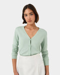 Nicolette V-Neck Knit Cardigan