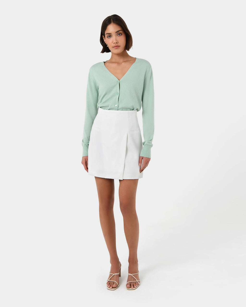Nicolette V-Neck Knit Cardigan