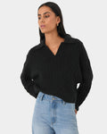 Honesty Cable Crop Jumper