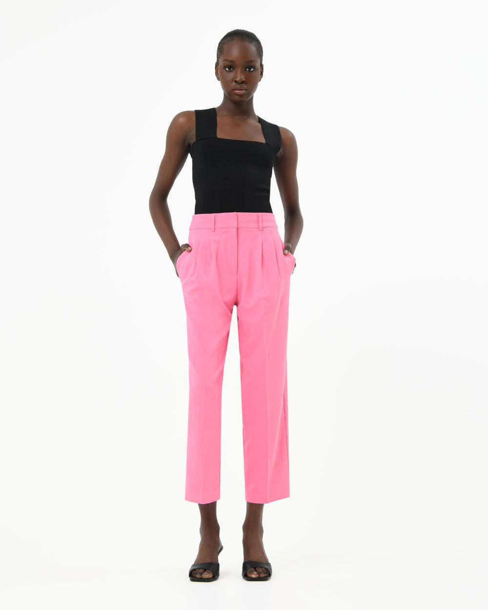 Krystal Pleat Front Pants