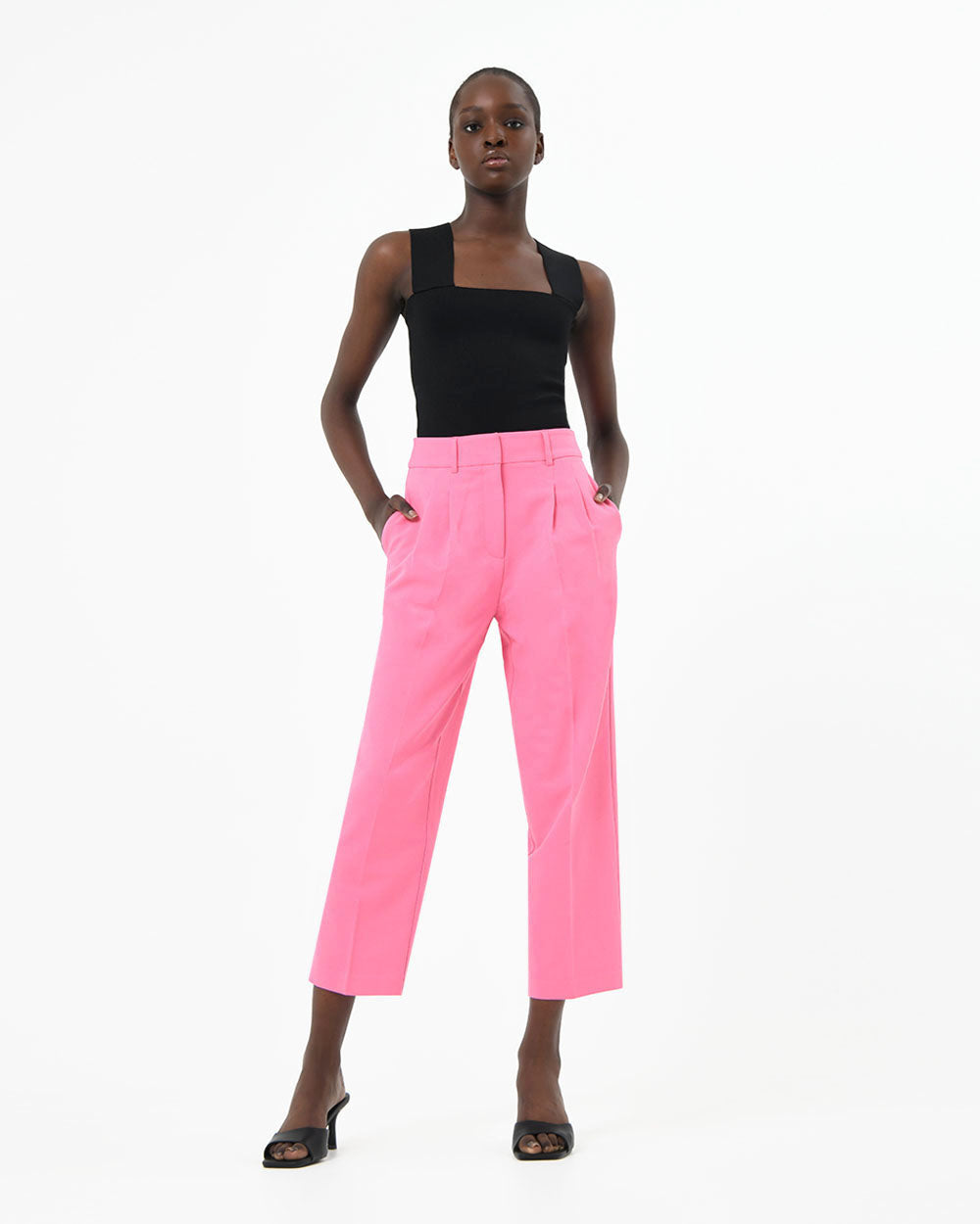 Krystal Pleat Front Pants