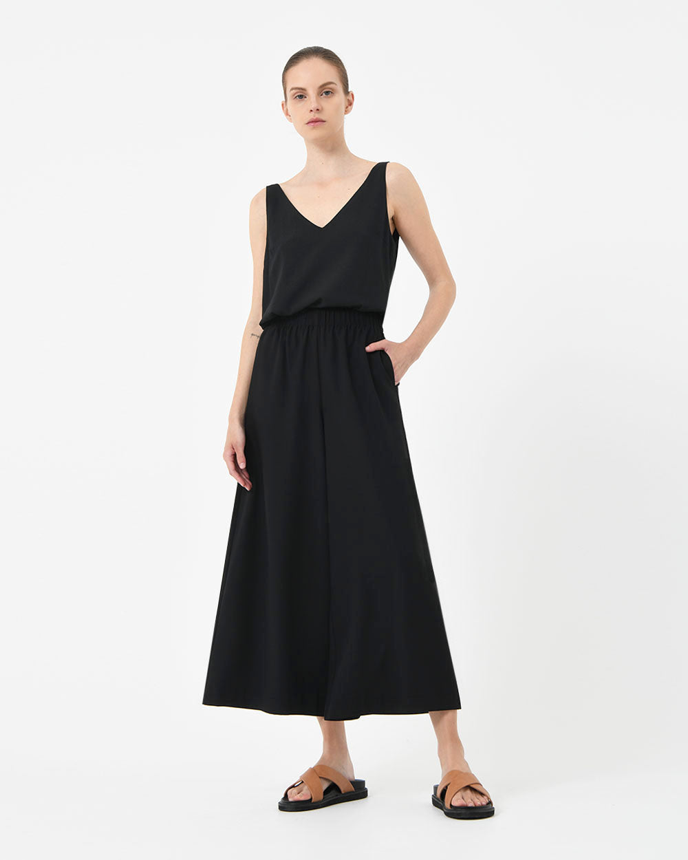 Dixie Cropped Palazzo Pants