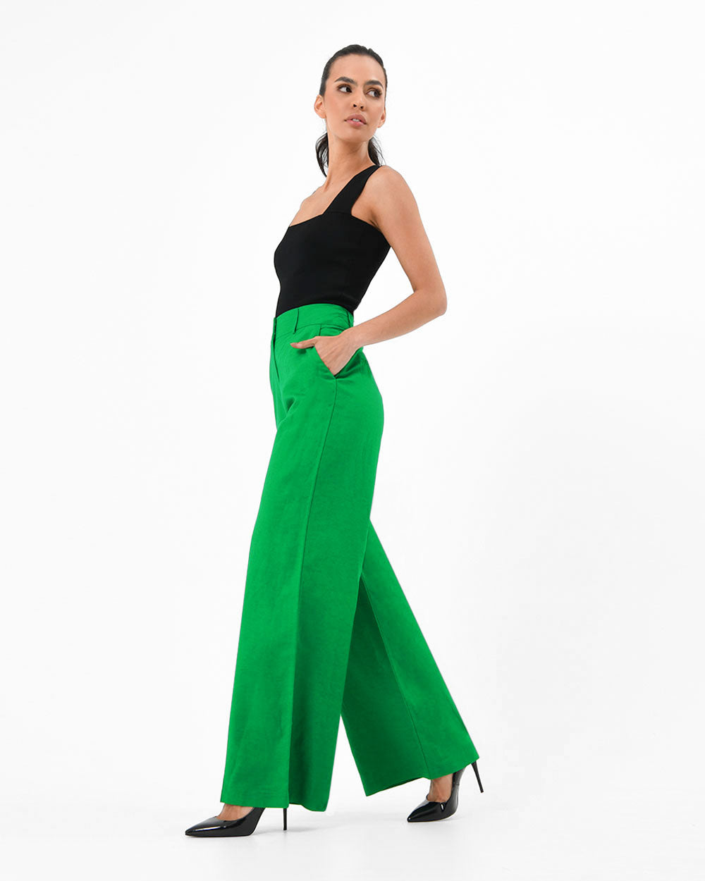 Annie Wide-Leg Trousers
