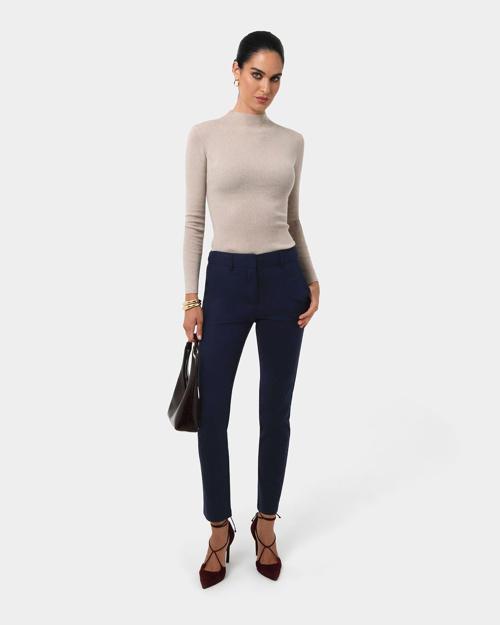 Safira High-Waist Trousers