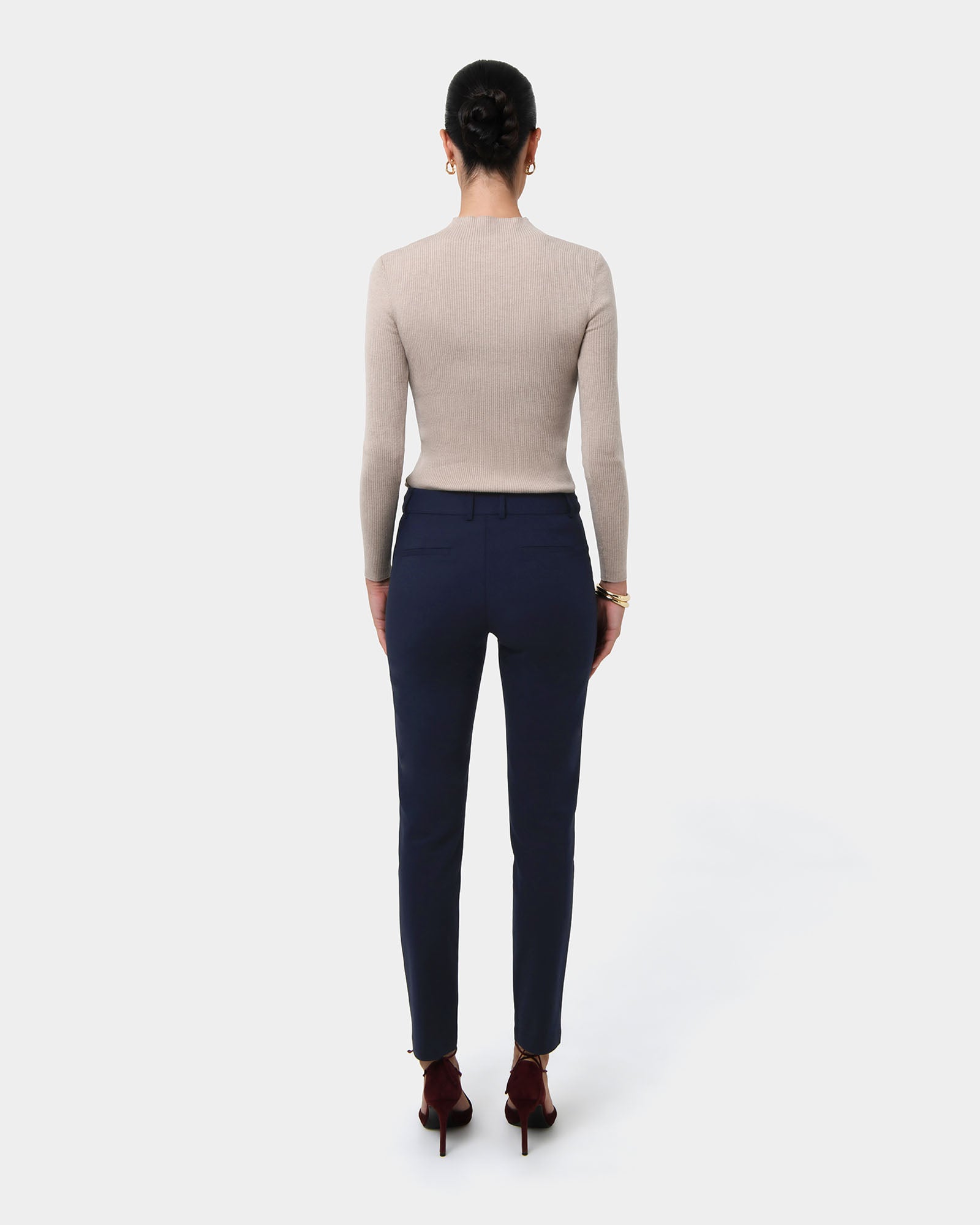 Safira High-Waist Trousers