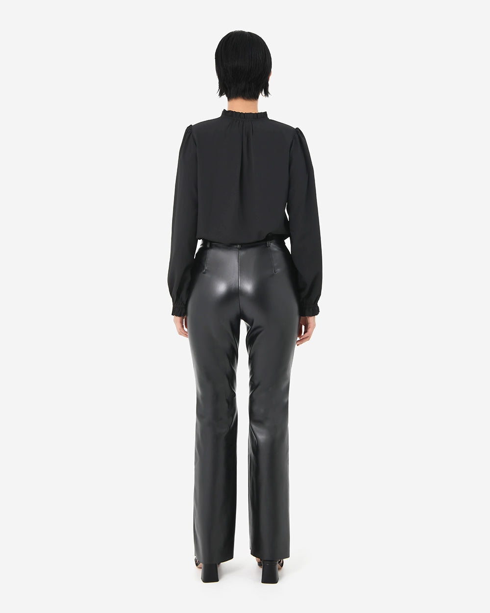 Racquel Faux Leather Pants