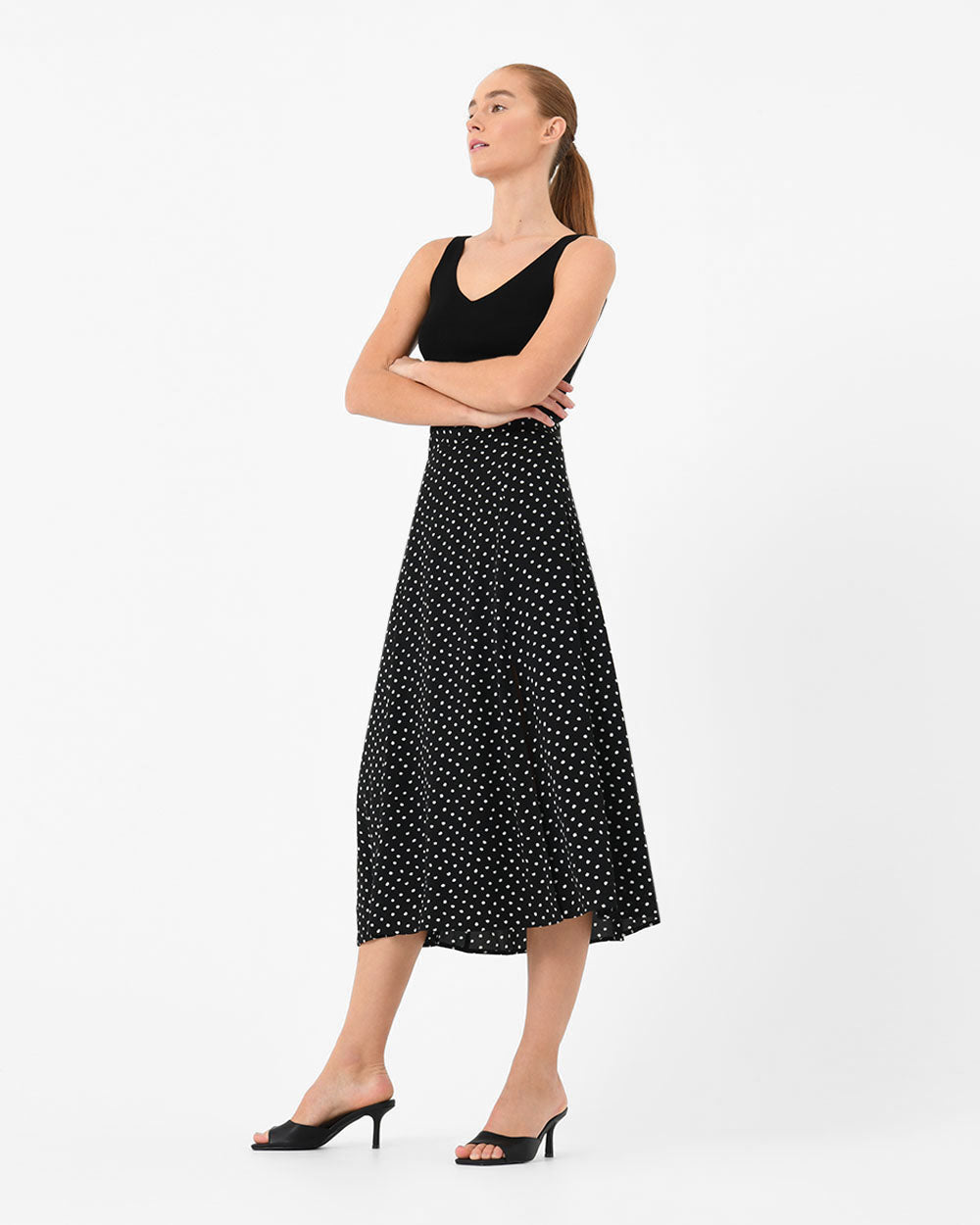 April Polkadot Skirt