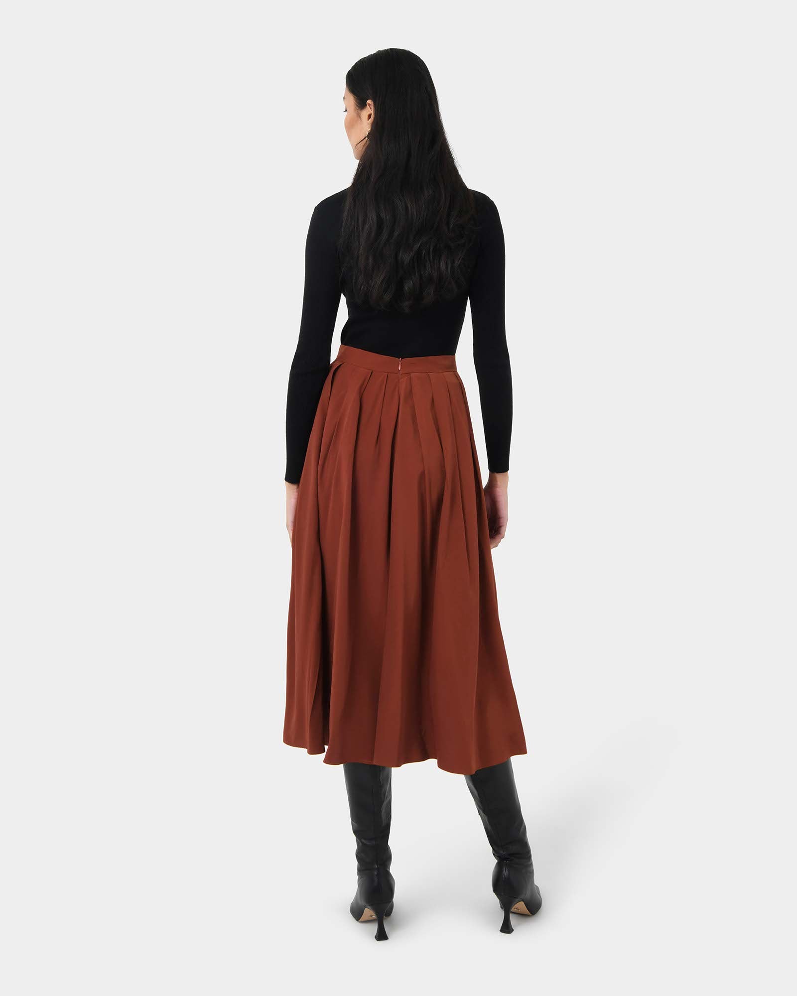 Annalia Pleated Skirt