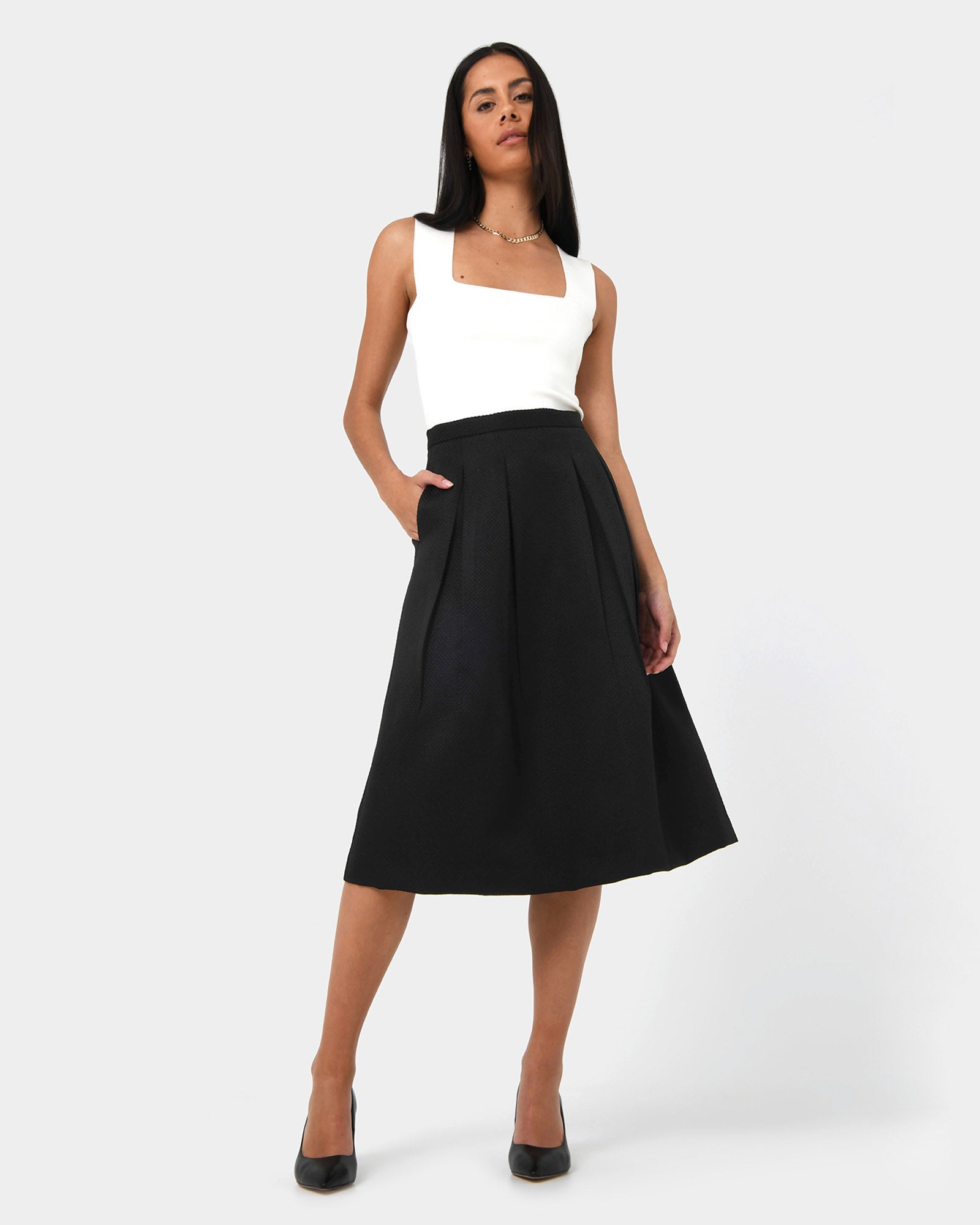 Harriet Jacquard Skirt