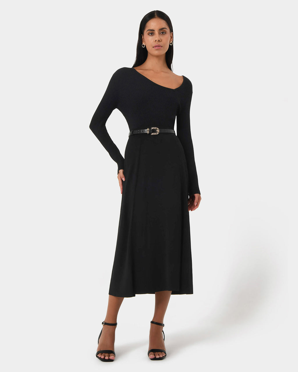 Annette A-Line Knit Skirt