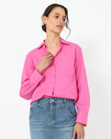 Dallas Oversized Cotton Blouse