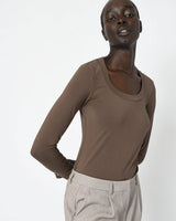 Zoey Scoop Neck Top