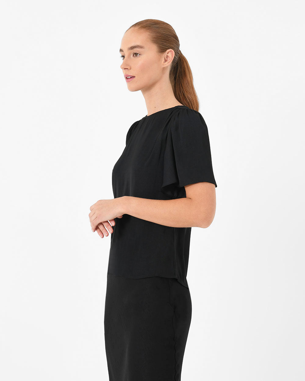 Lochiel Frill Sleeve Blouse