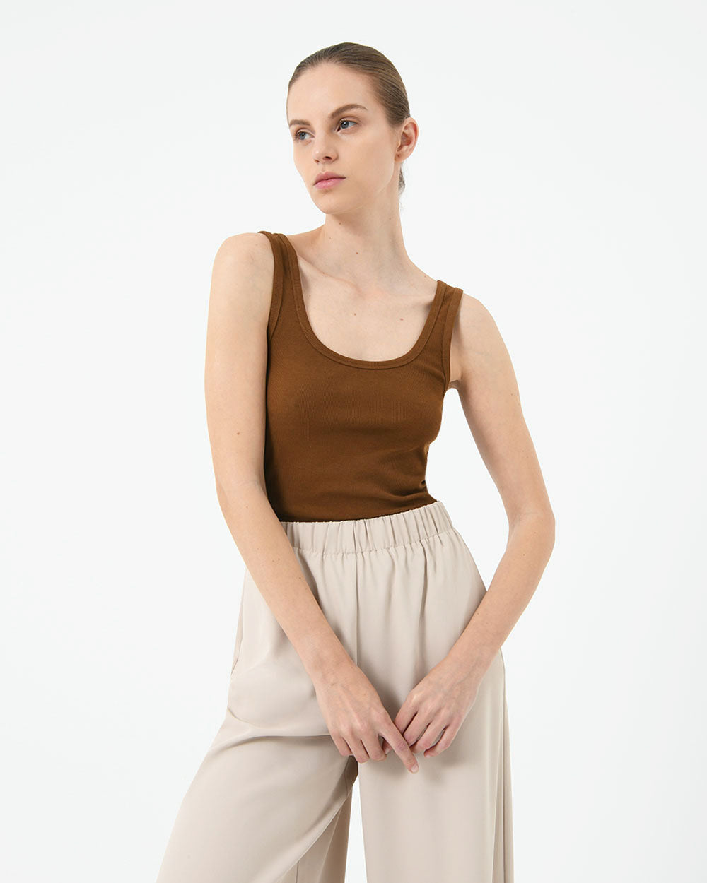 Hilo Fitted Rib Tank Top