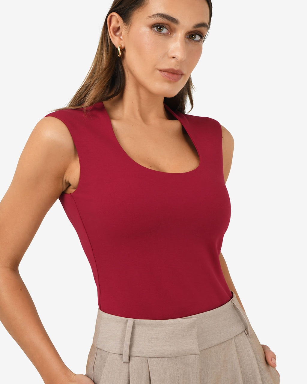 Soho Scoop Neck Top
