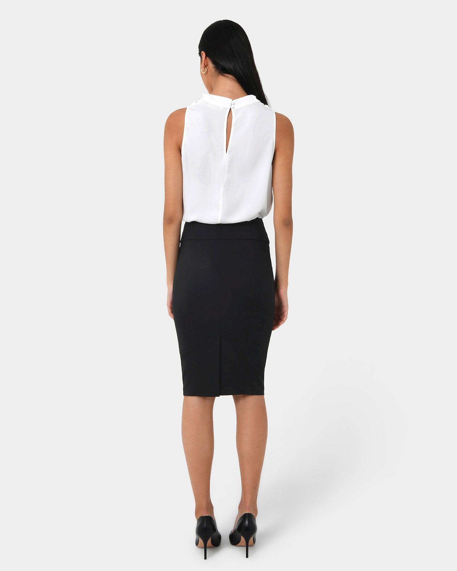Pirla Draped Cowl Neck Top
