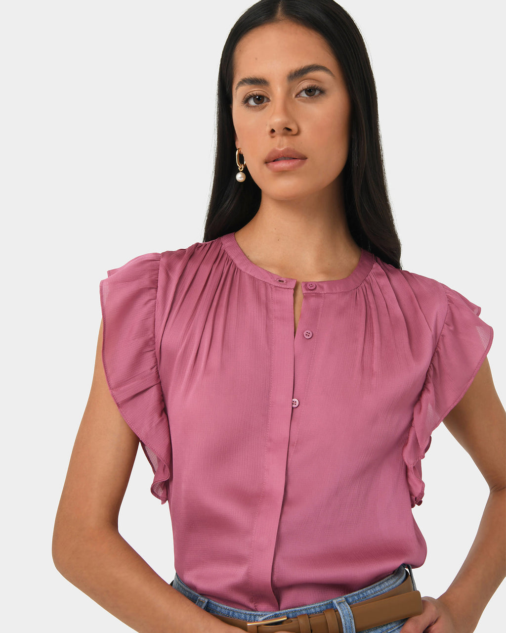 Lizette Ruffle Blouse