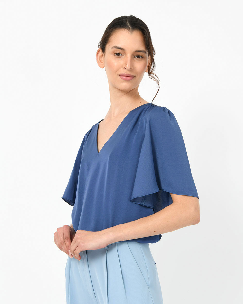Anastasia Flutter Sleeve Blous