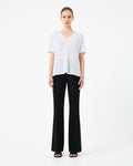 Brussels Linen V-Neck Tee