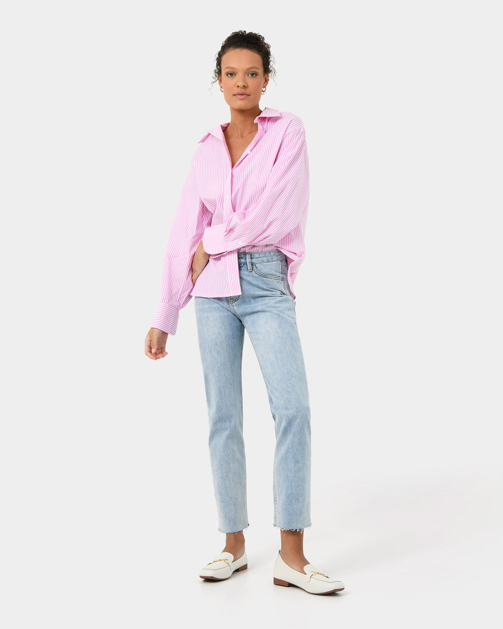 Manhattan Striped Cotton Shirt