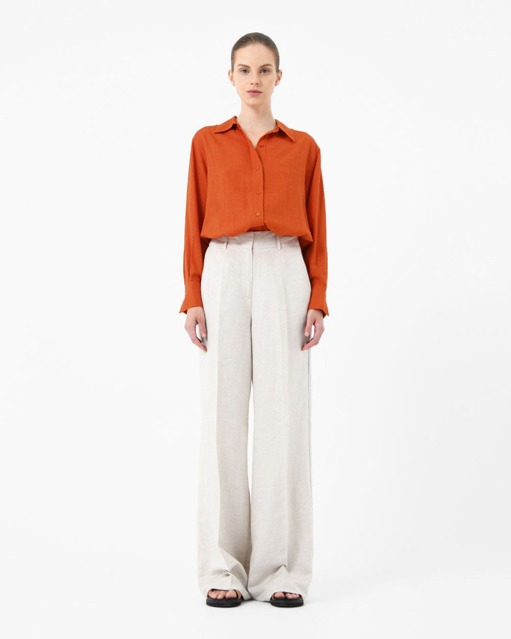 Nice Linen Blended Shirt