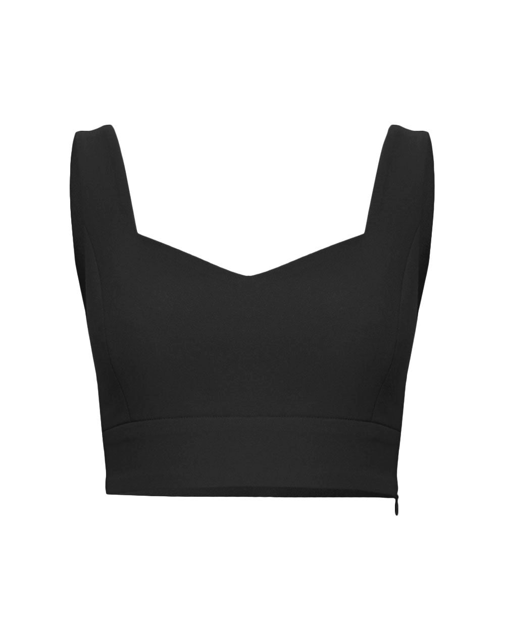 Le Marais Crepe Crop Top