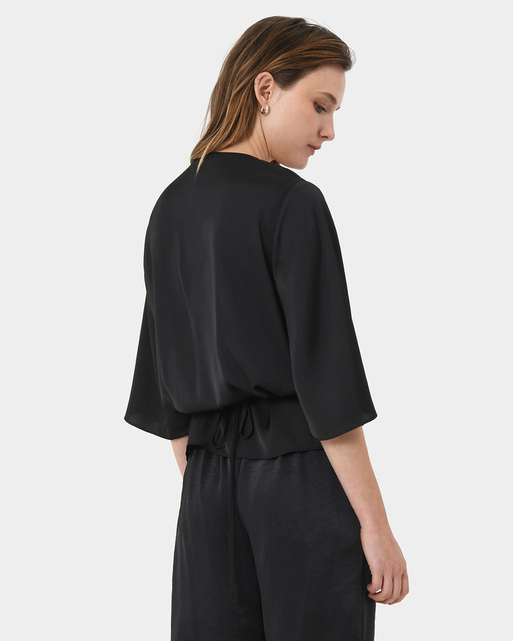 Aviya V-Neck Wrap Blouse