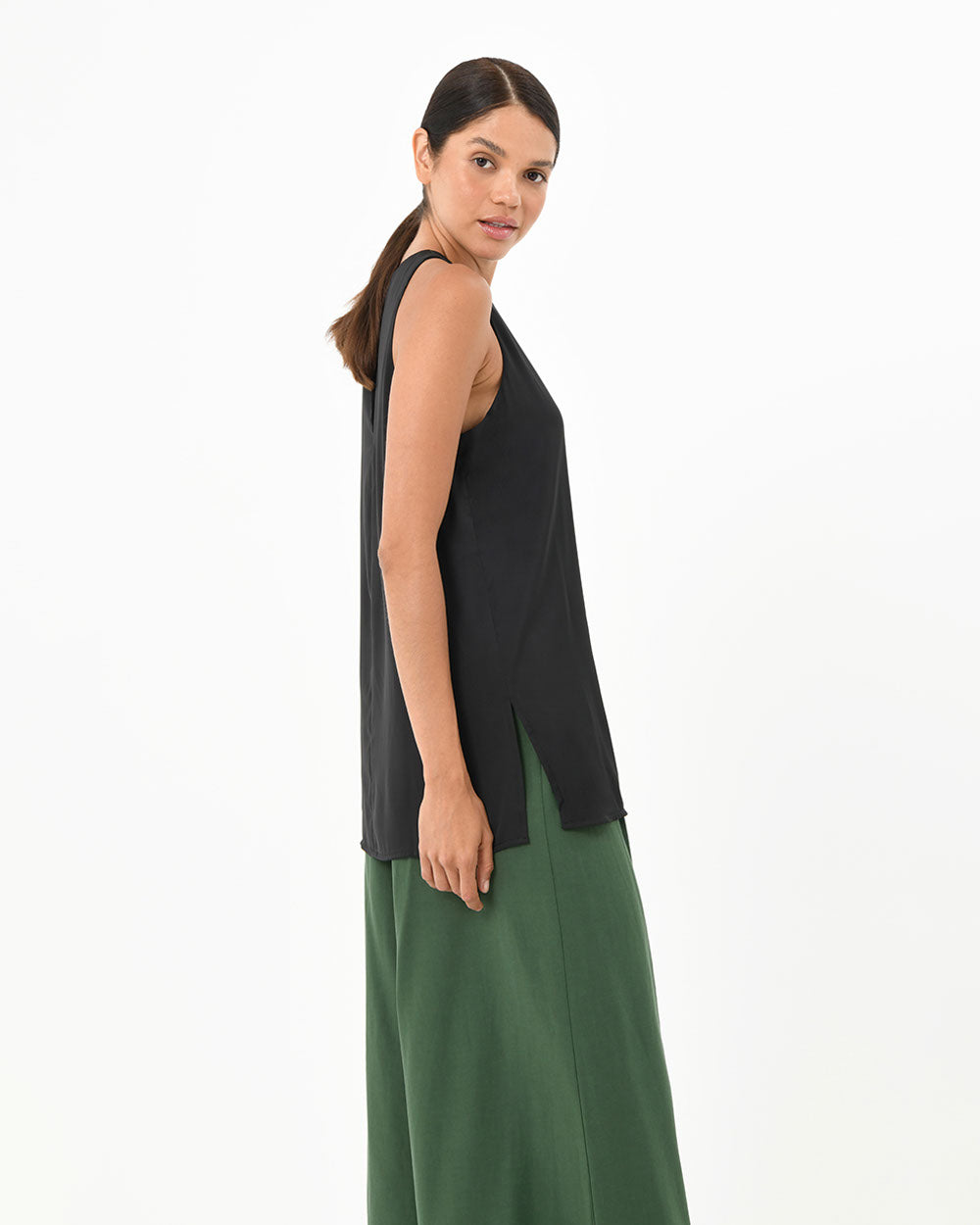 Ember Sleeveless Longline Top