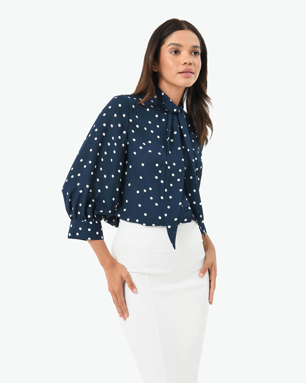 Karis Polka Dot Blouse