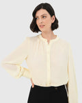 Amalfi Gathered Neck Blouse