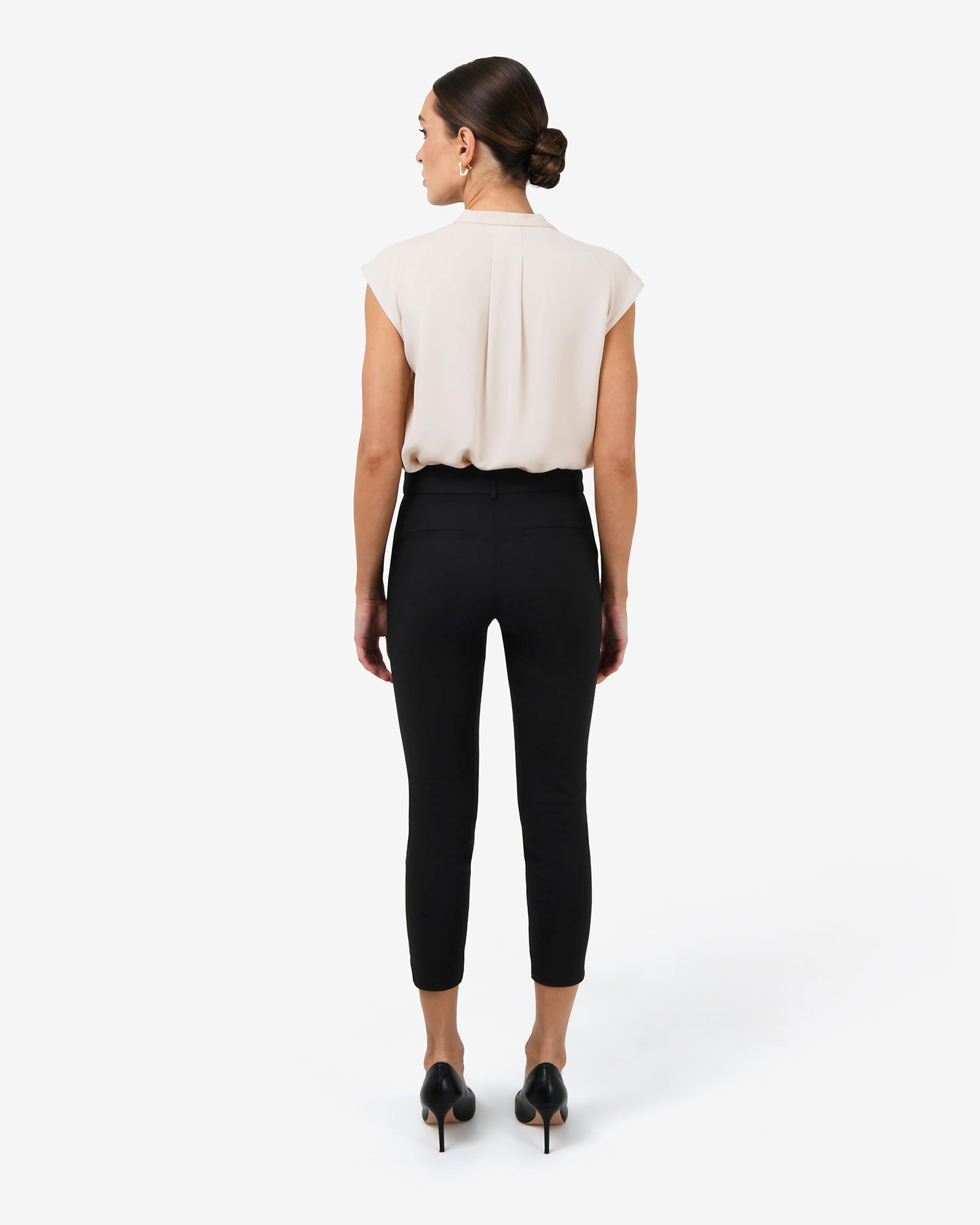 Adelaide V-Neck Cap Sleeve Top
