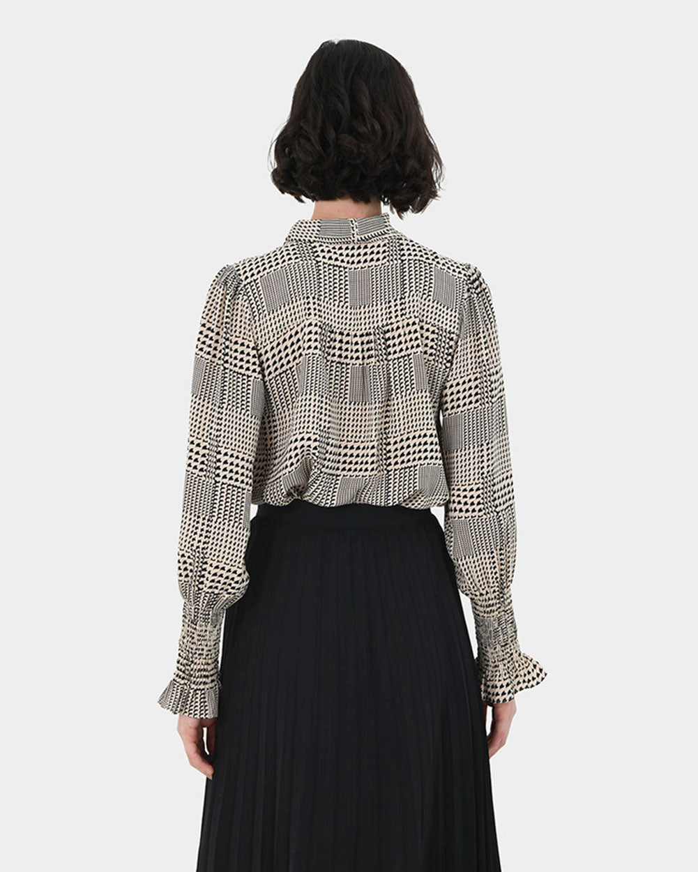 Vivi Geo Print Blouse