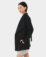 Aileen Double Breast Wrap Coat