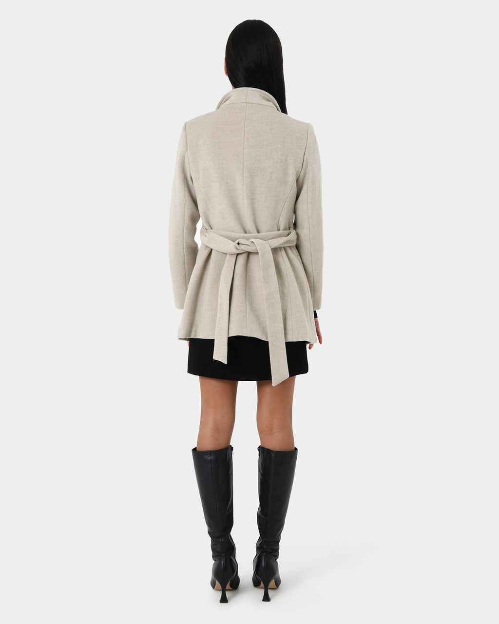 Aileen Double Breast Wrap Coat