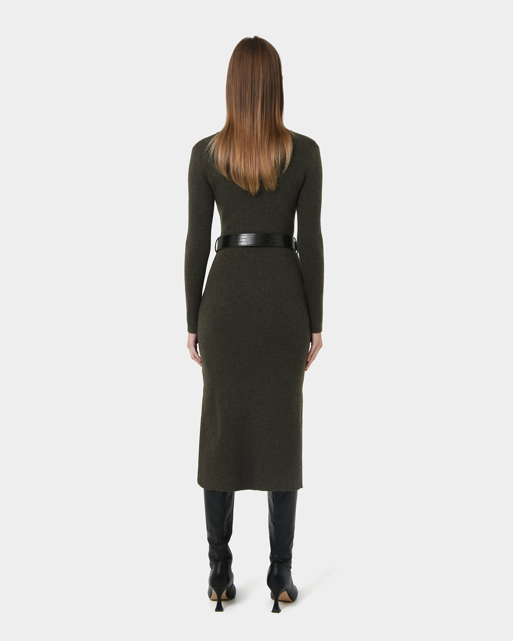 Harriet Tie Waist Knit Dress