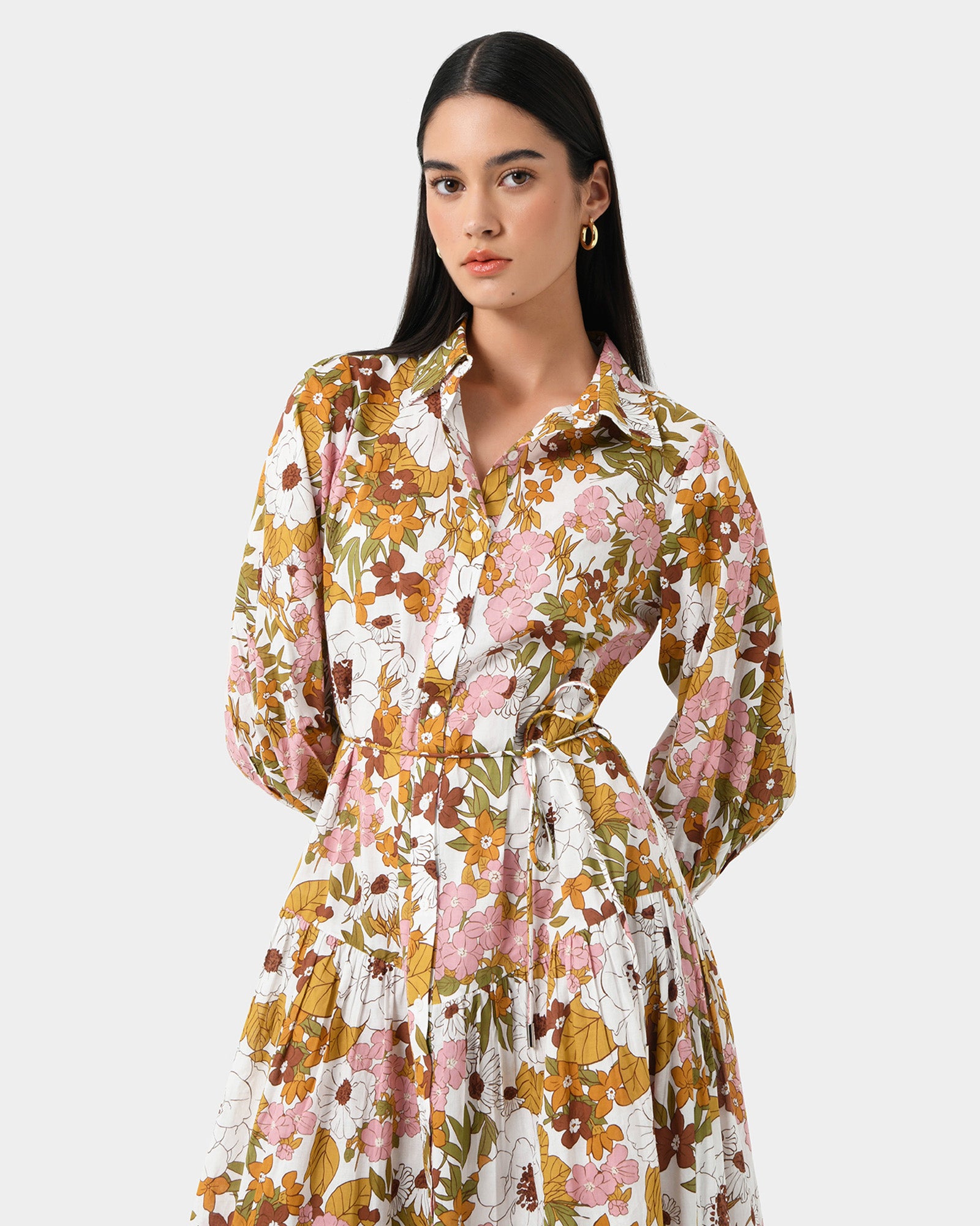 Blythe Printed Cotton Dress