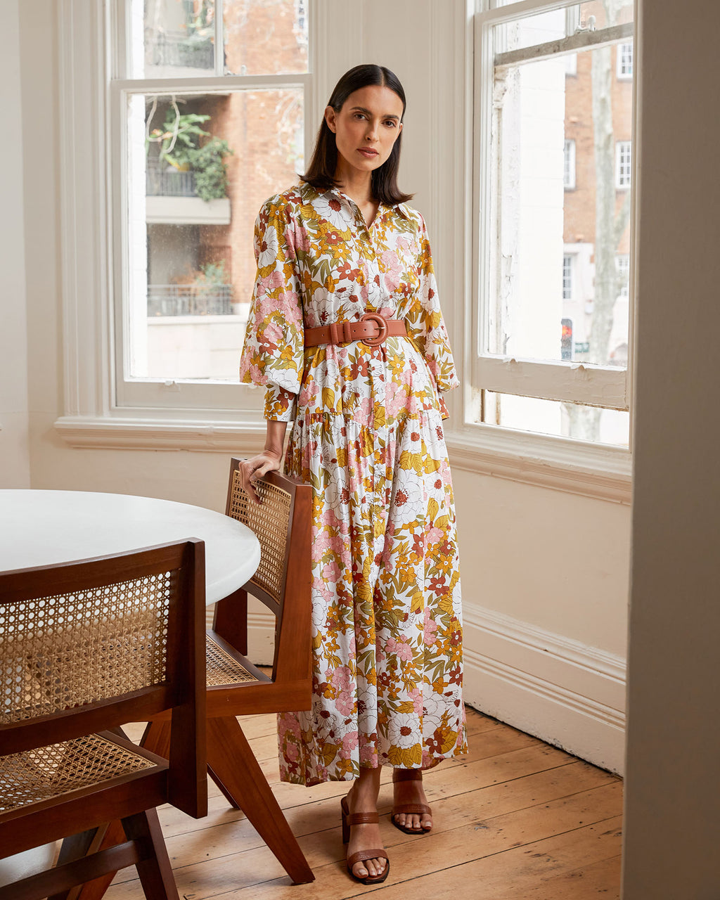 Blythe Printed Cotton Dress