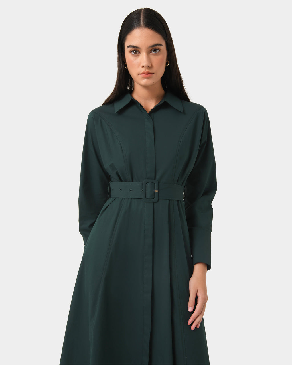 Mazie Cotton Shirt Dress