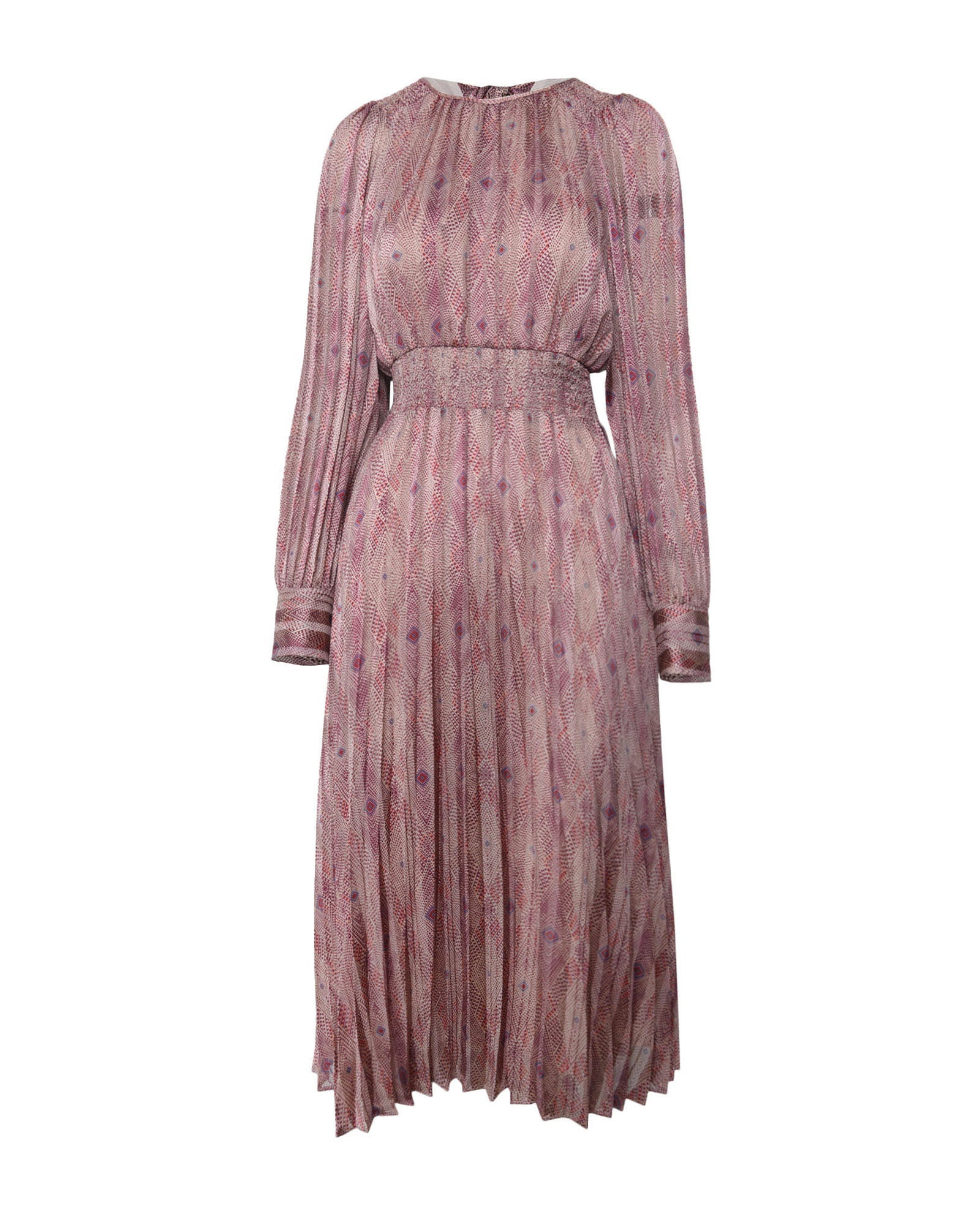 Alexis Printed Pleated Dress