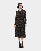 Darleen Plaid Check Dress