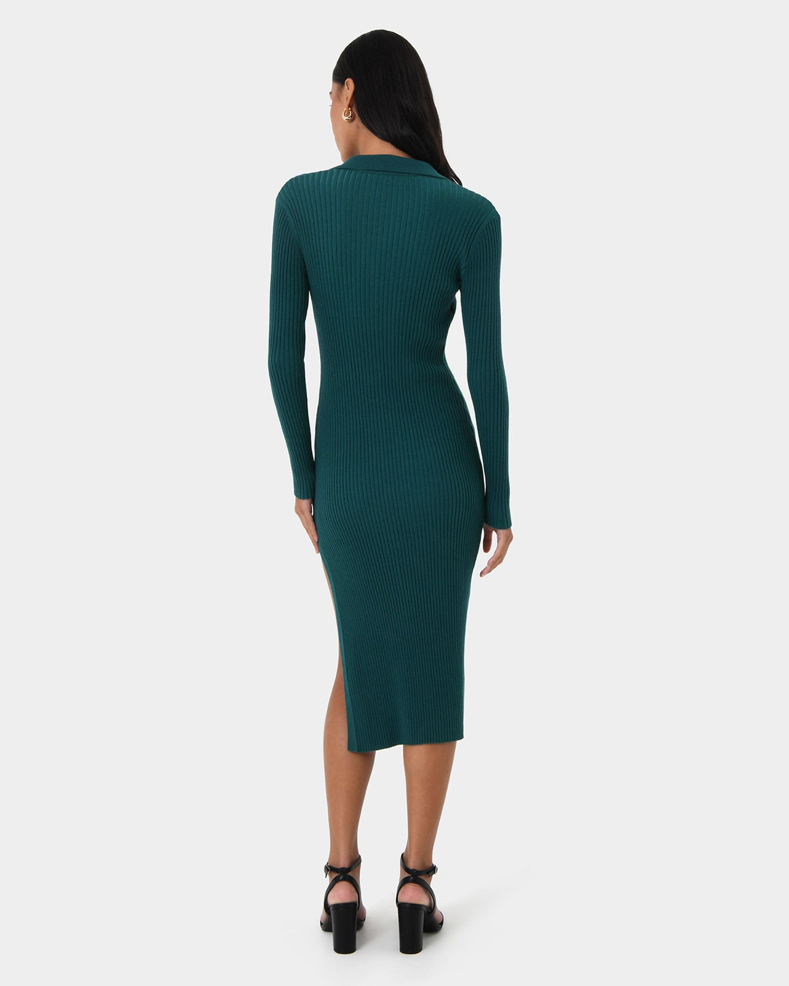 Elliot Collared Knit Dress