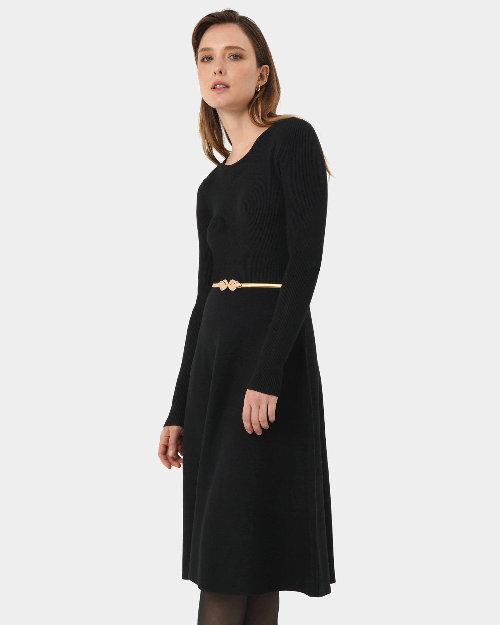 Boston A-Line Knit Dress