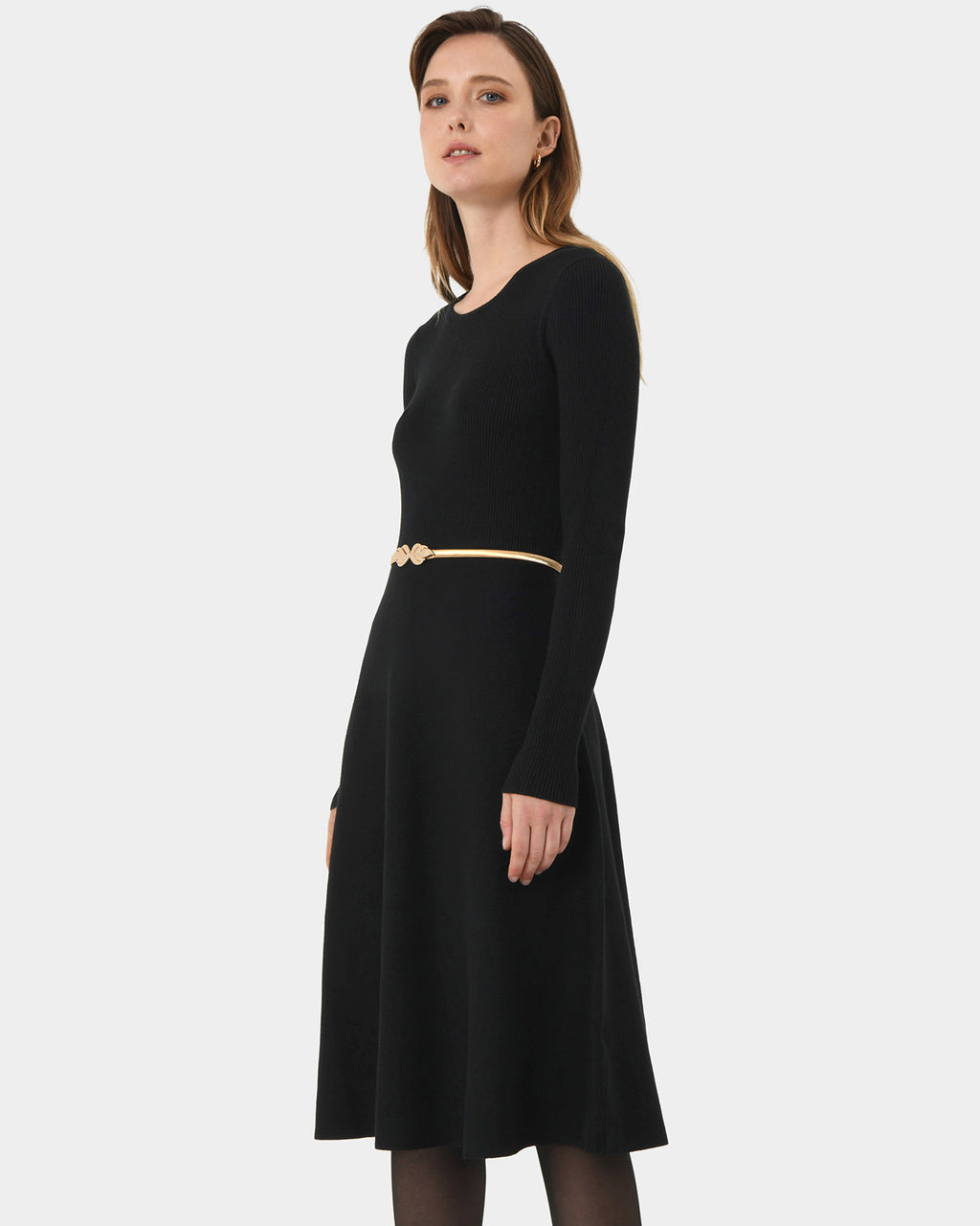 Boston A-Line Knit Dress