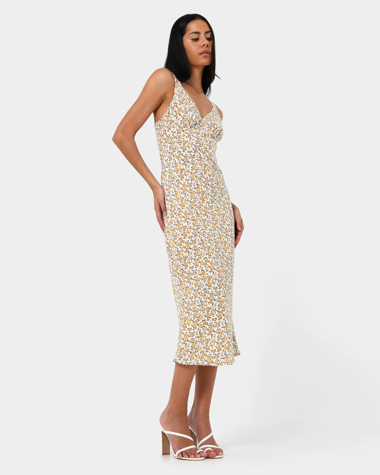 Roxanne Floral V-Neck Dress