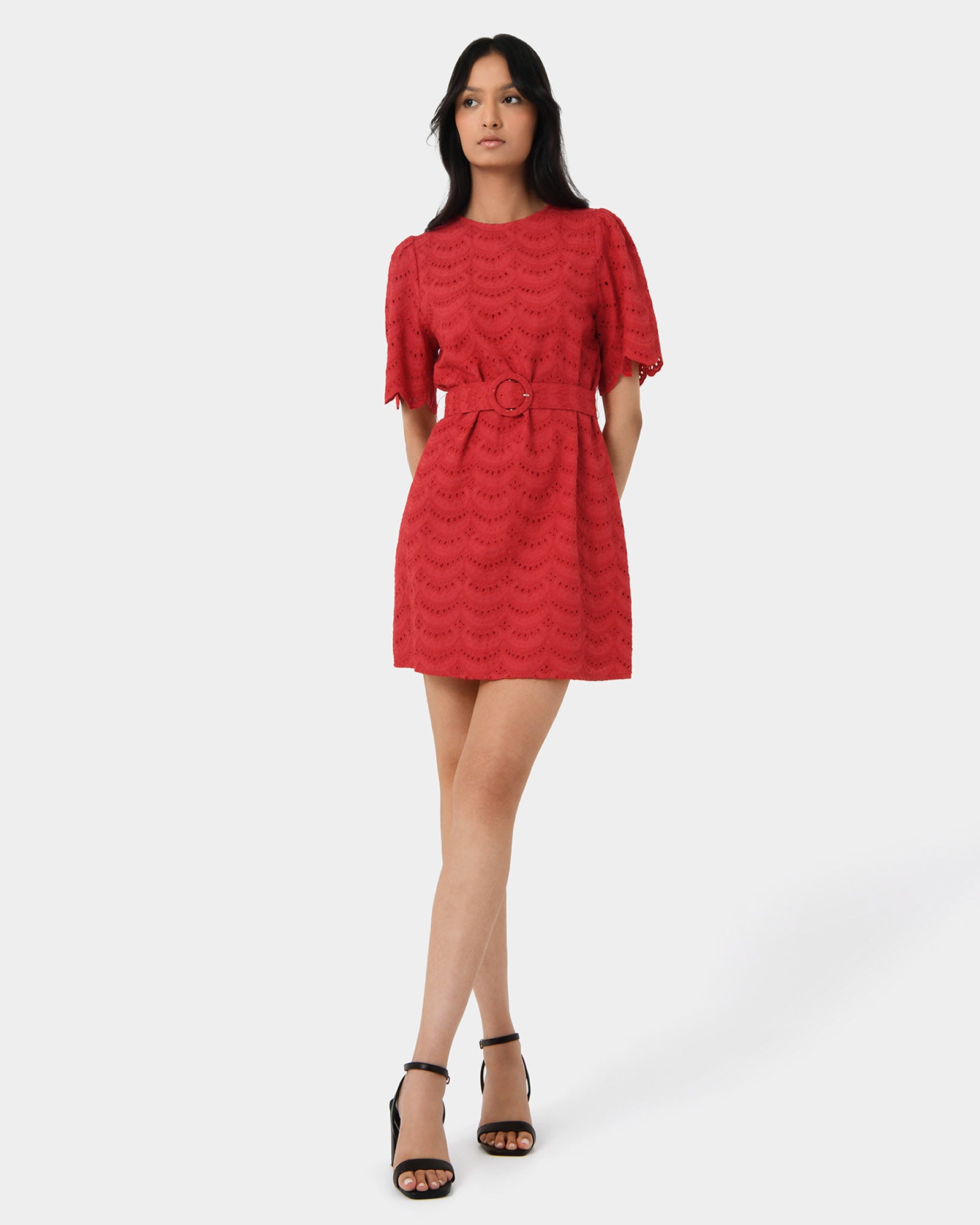 Ileana Embroidered Dress