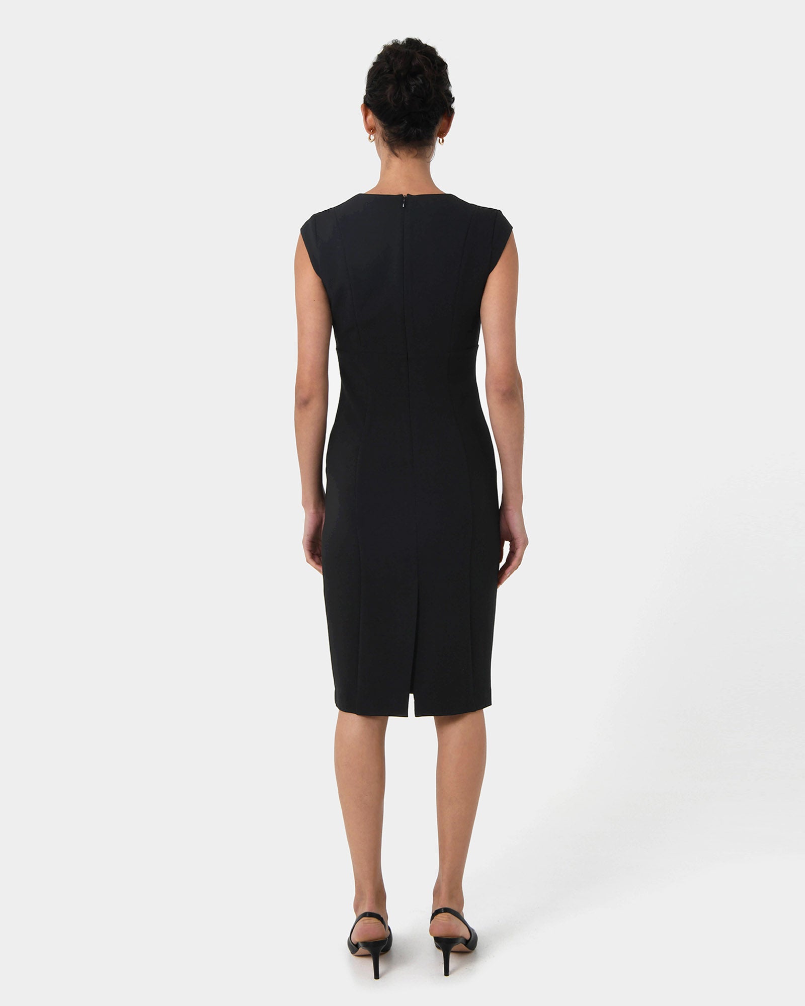 Patricia V-Neck Sheath Dress